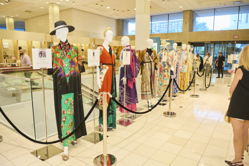 Kimono Zulu Reimagined Vintage Kimono Fashion Exhibition 2025 at Neiman Marcus Houston (Photo by Charlie Horse Photos)