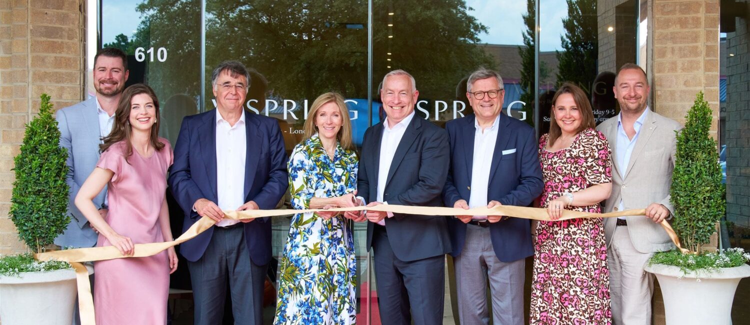 Vispring Showroom Opening