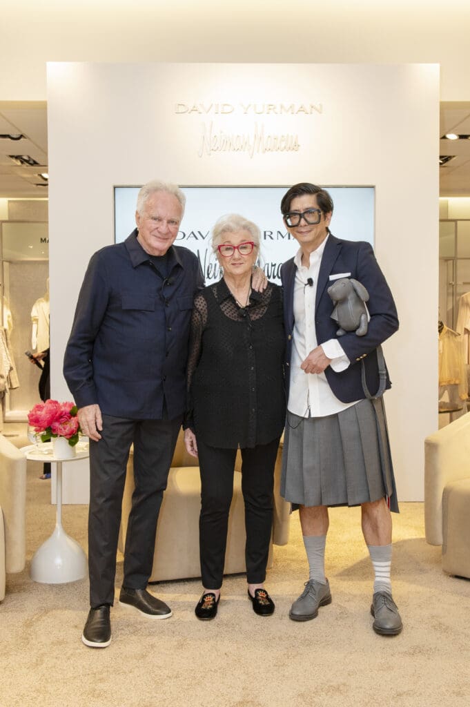 David & Sybil Yurman, Billy Fong (Photo by Tamytha Cameron)