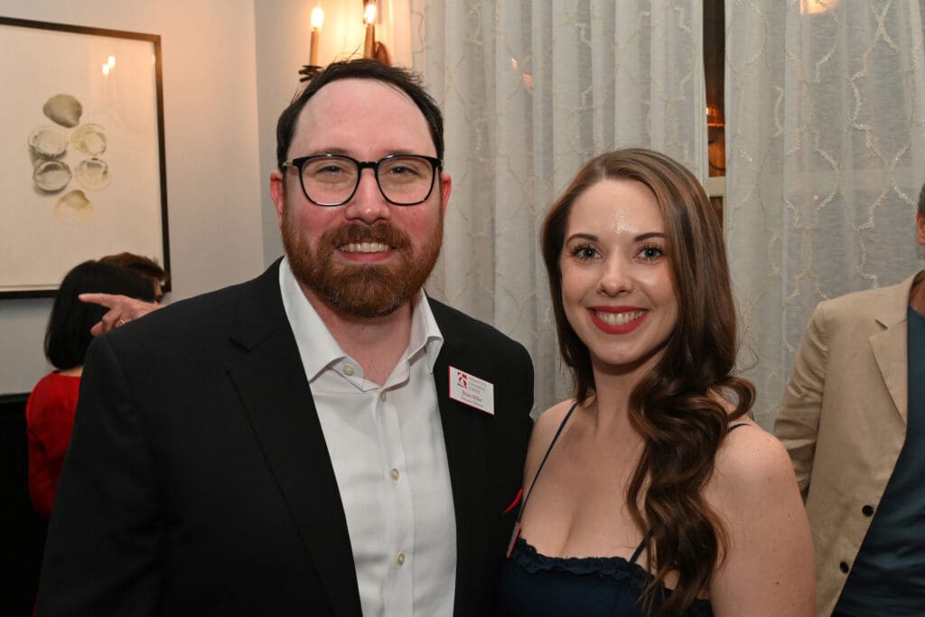 Brian Miller & Melanie Piché Miller at the Houston Chamber Choir season finale party (Photo by Jeff Grass Photography)