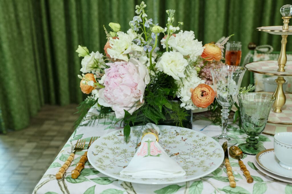 No detail was overlooked for Heather Almond's tea party celebration at The Marigold Club (Photo by Priscilla Dickson)
