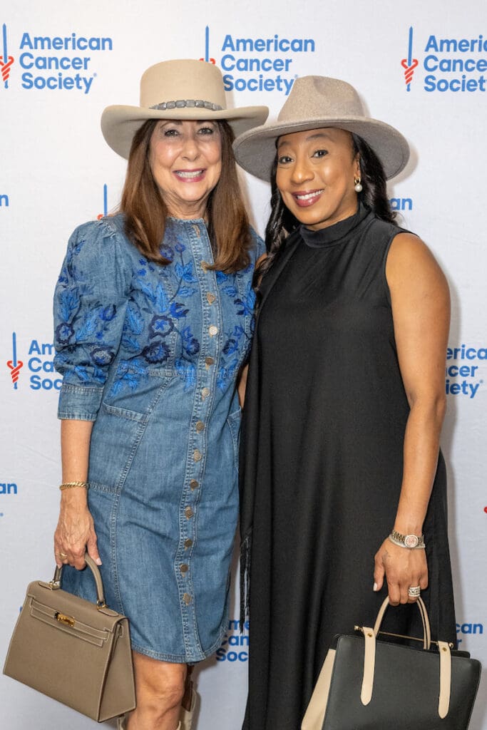 Heidi Rockecharlie, friend at the Cattle Baron's Ball kick-off  (Photo by Jacob Power)