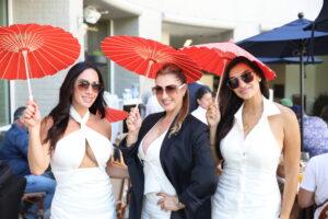 Monica Leahmann, Andrea Gomez, Hoda Sana style up Hudson House’s new patio scene.