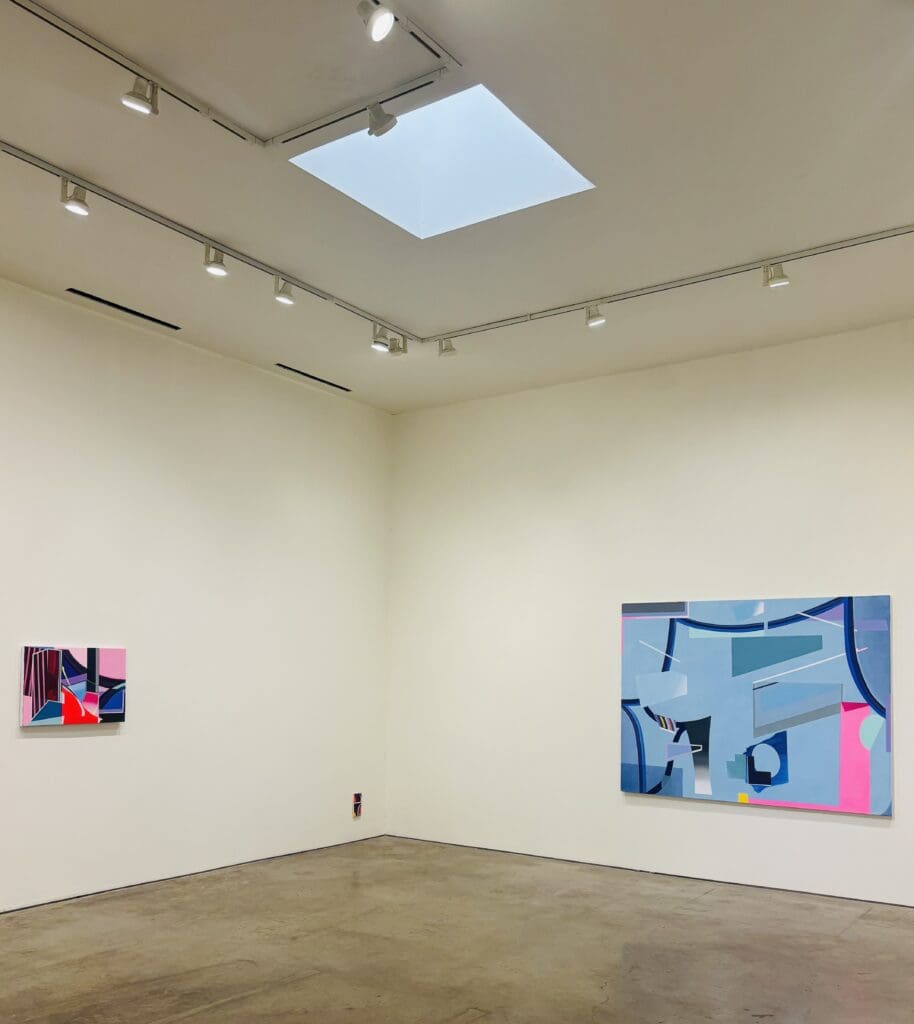 An installation view of the exhibition "Danny Rolph: Across the Ocean," currently on view at Barbara Davis Gallery, Houston. (Photo by Ericka Schiche)