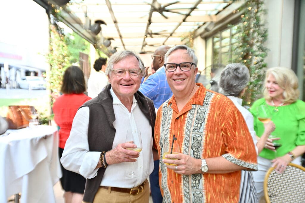 John McClymonds, Mitch Tollett at the GIF event at Bari Ristorante. (Photo by  Alex Montoya)