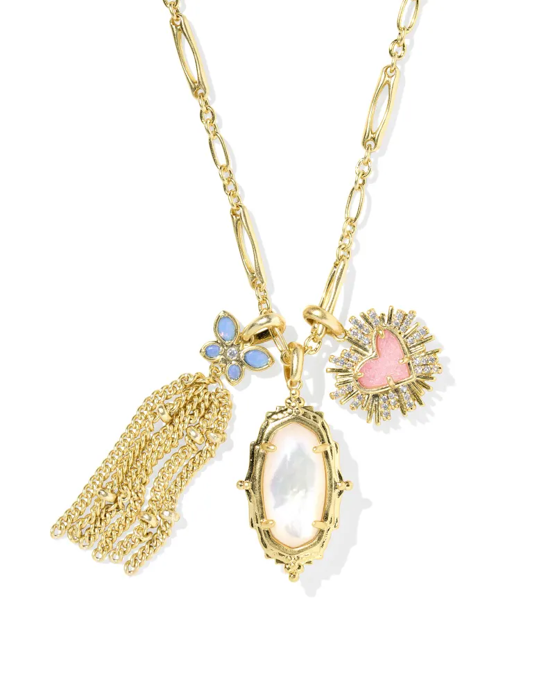 Dolly Parton x Kendra Scott Ari Heart Gold Butterfly Charm, $125. 