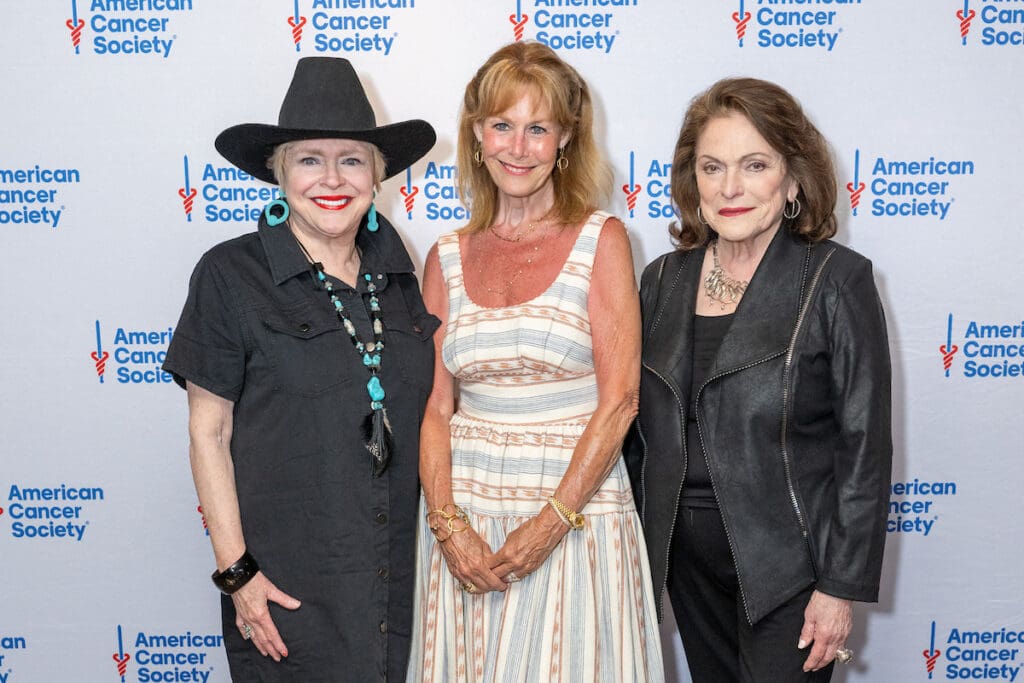 Leila Perrin, Cheryl Byington, Beth Wolff at the Cattle Baron's Ball kickoff  (Photo by Jacob Power)