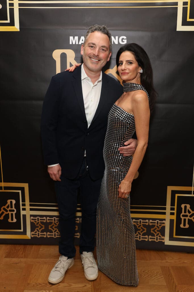 Richard & Alexandra Bruskoff at the Mahjong for a Cure soirée