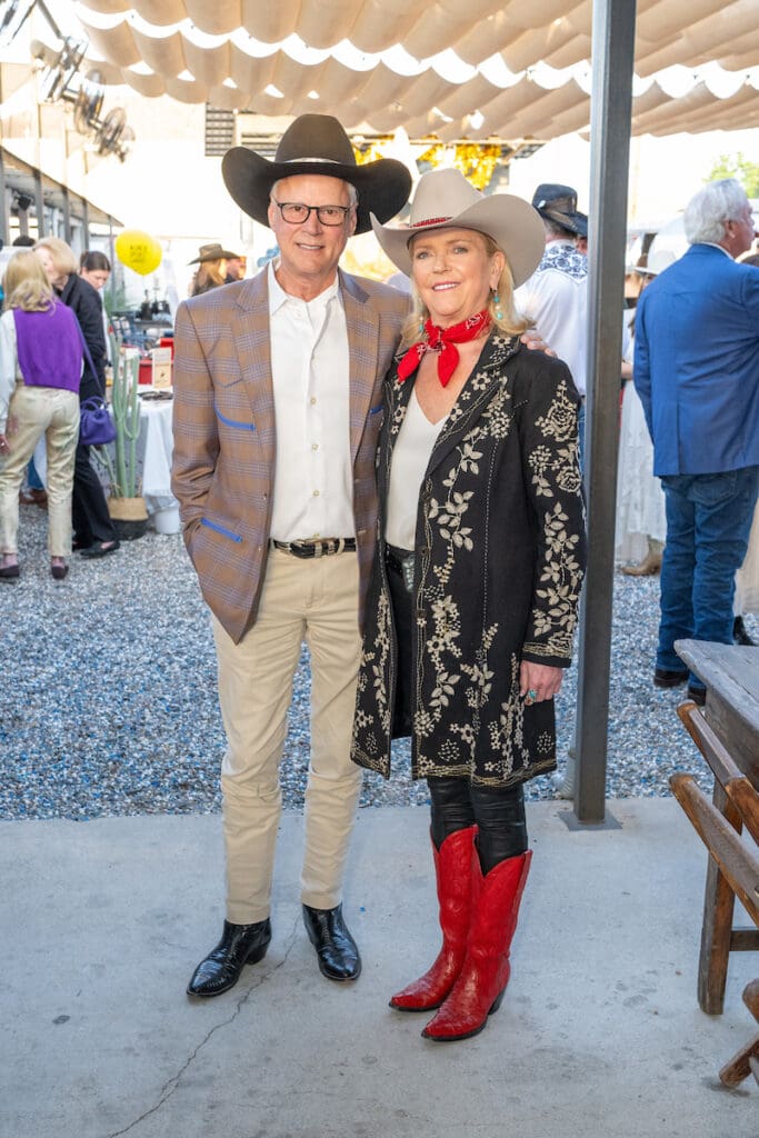 Tripp Carter, Chree Boydstun at the Cattle Baron's Ball kick-off  (Photo by Jacob Power)