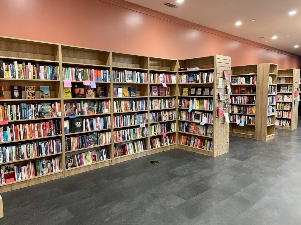 The shelves at Recluse Books are stocked with an array of titles. (Courtesy)