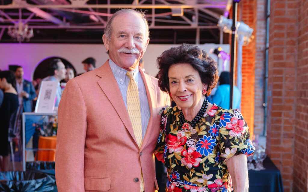 Marty & Kathy Goossen at the 2025 Glasstire Party & Auction (Photos by Jenny Antill Clifton)  (Photo by Jenny Antill Clifton )