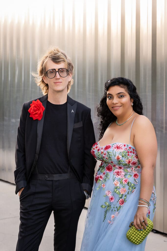 Alton DuLaney, Janavi Mahimtura Folmsbee at CAMH Party (Photo by Emily Jaschke)