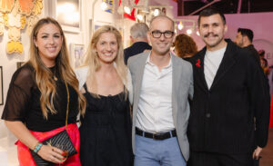 0177-Glasstire Gala-20250503-JT Megan Funni, Chris Goins, Josh Pazda, Manuel Navarro