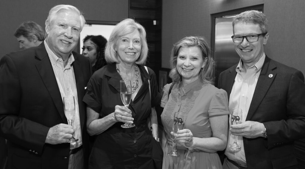 Morris & Kathy Masters, Susan Epley & Shanne Davis at The Heritage Society 70th Annual Luncheon (Photo by Priscilla Dickson Photography)