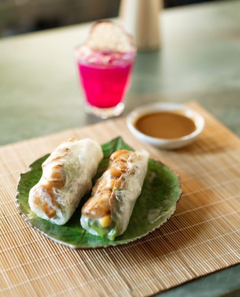 The summer rolls at Rose Cafe are a must-order. (Courtesy)