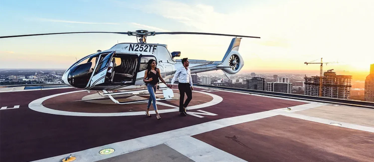 Post Oak Hotel, helicopter pad