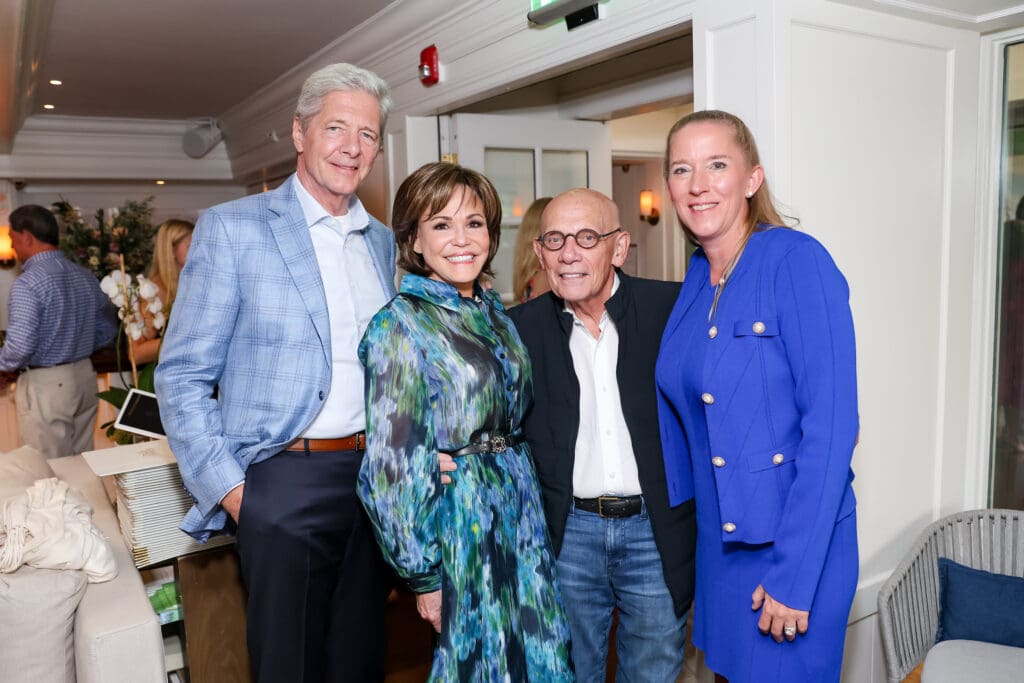 Bobby Dees & Hallie Vanderhider, Jim Postl, Dr. Michelle McNutt at Elevated Connections in Aspen (Photo by Priscilla Dickson)