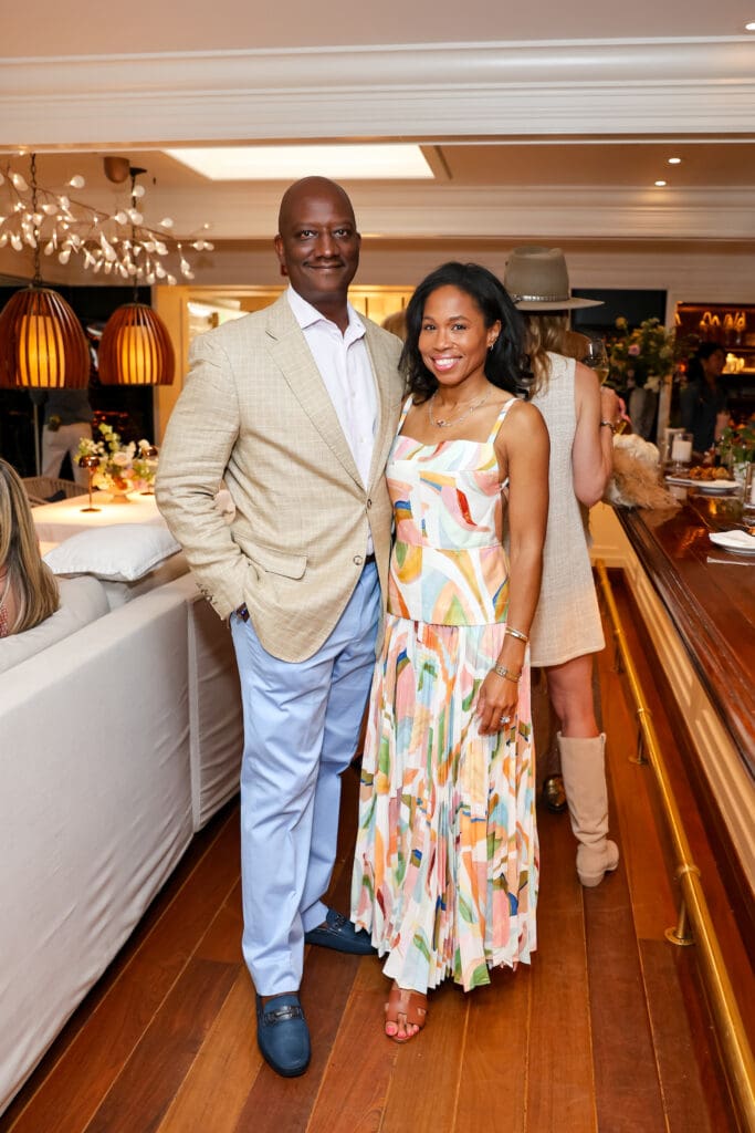 Derrick Mitchell & Roslyn Bazzelle Mitchell at Elevated Connections in Aspen (Photo by Priscilla Dickson)