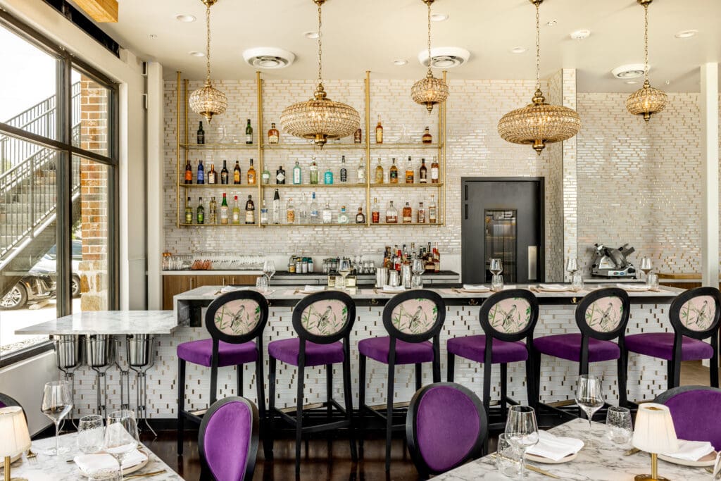 Just opened in Frisco, Elaine's is a European-inspired restaurant and lounge. (Photo by Samantha Marie Photography)