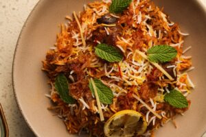Goat Biryani at Kitchen Rumors