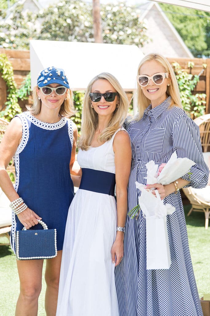 Lisa Sadoughi, Lindsay Freedman, and Kameron Westcott at the CONCEALED launch event. (Photo by Storied Beauty)