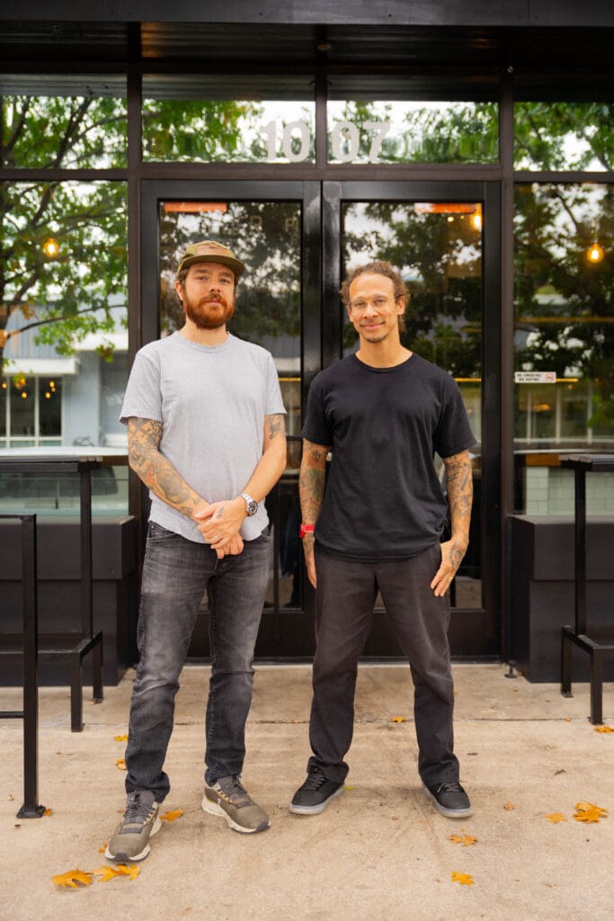 NADC Burger is a collaboration between Chef Phillip Frankland Lee and pro skater Neen Williams. (Courtesy)