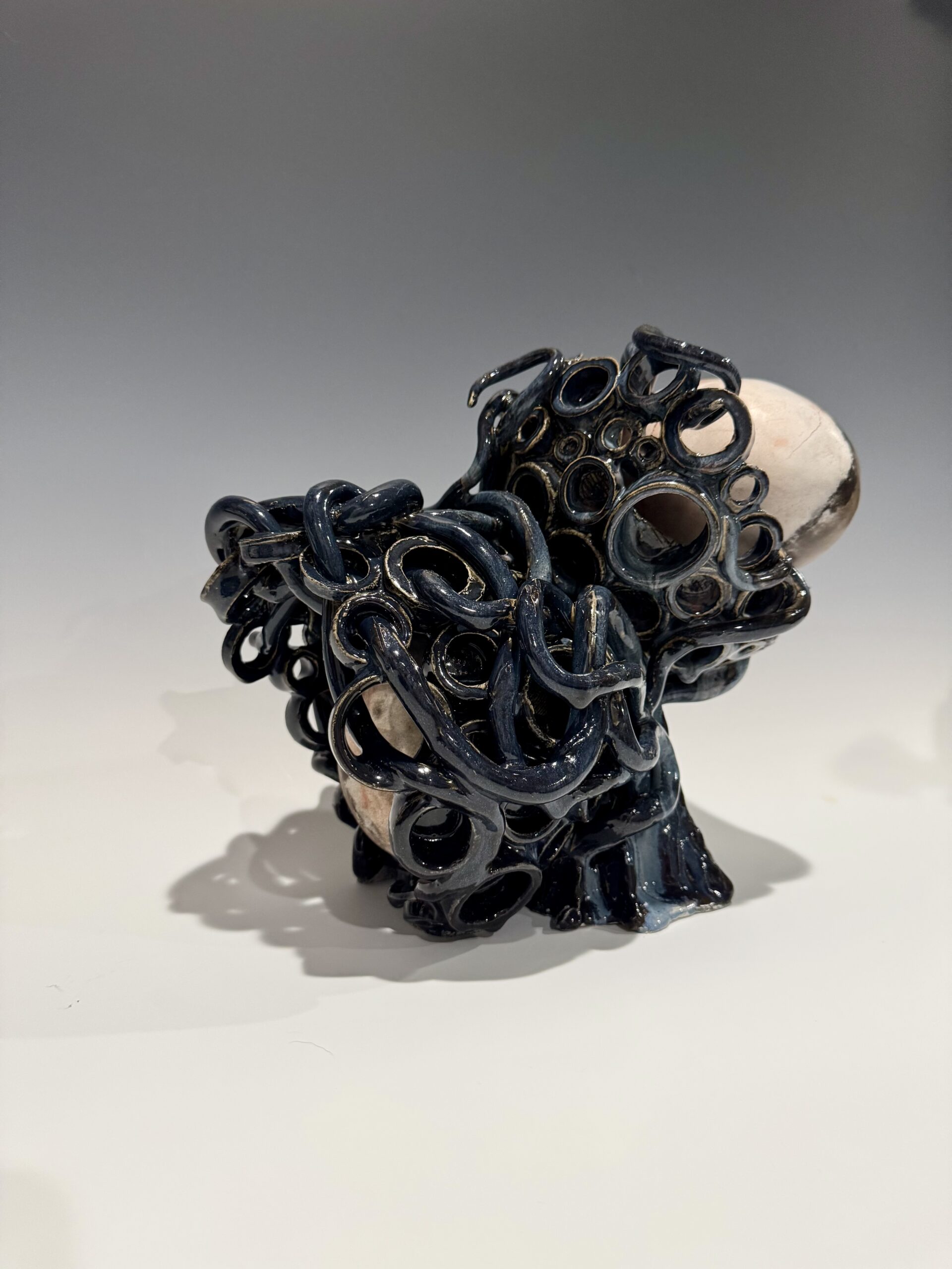 Lenie Caston-Miller_Overcome_Glazed Stoneware_10.5 x 11.75 x 8.125_4000b