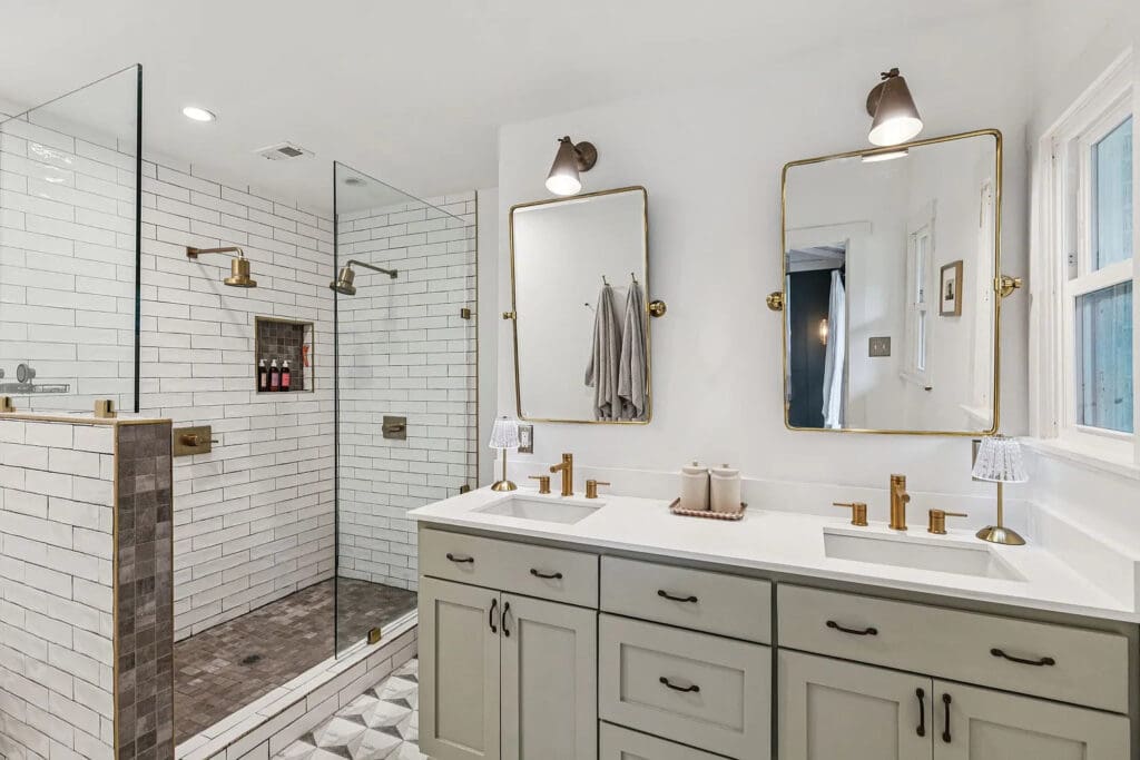 When the house was completely renovated in 2023 with modern, luxurious updates, it acquired a Chip and Joanna Gaines je ne sais quoi. (Photo courtesy of Laura Lee Crivello)