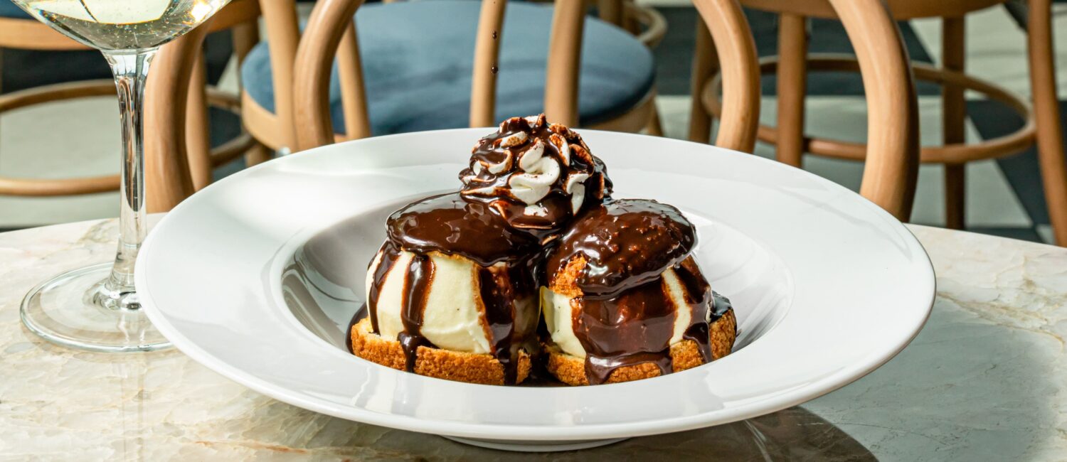Profiteroles at Annabelle Photo by Kirsten Gilliam
