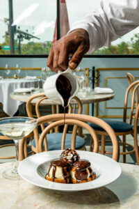 Profiteroles at Annabelle Photo by Kirsten Gilliam