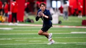 Former Texas A&M quarterback Conner Weigman brings plenty of experience and quarterback intrigue to Willie Fritz’s University of Houston football program. (Photo by UH Athletics)