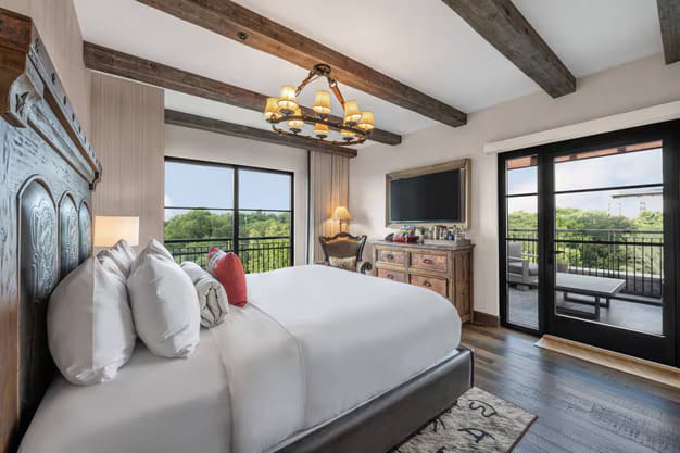 Hotel Drover blends rustic elegance with Stockyards energy, offering a high-end staycation surrounded by live music, history, and handcrafted boots. (Courtesy)