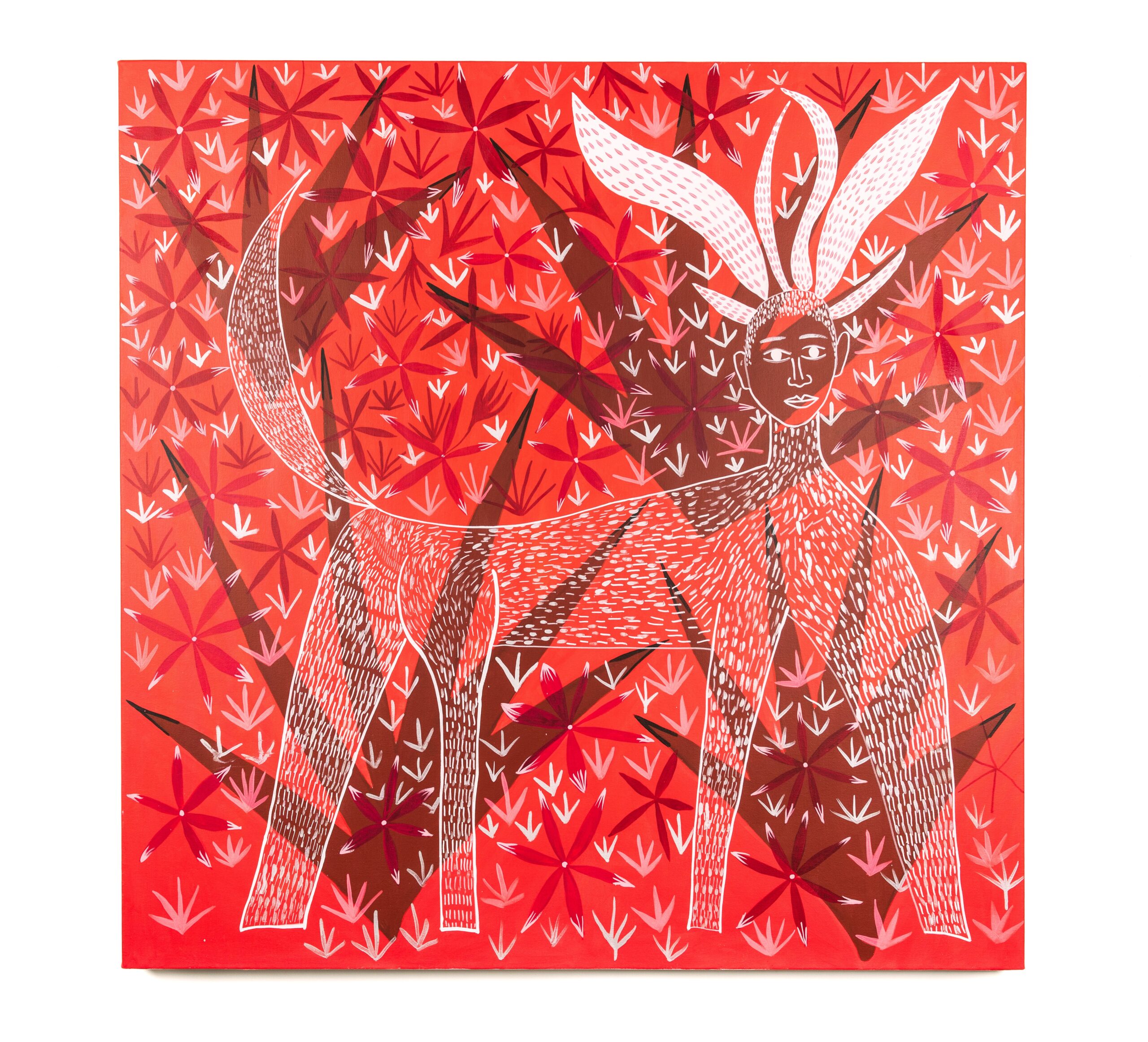 Rosales' "Faun" immediately grabs an art viewer.