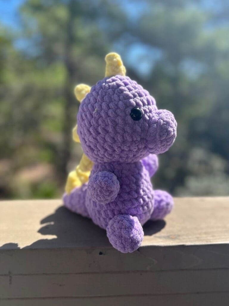 Artist Abigail Simas creates 3D crochet items. (Photo courtesy of TWAC)