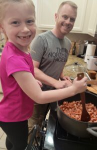 Cameron Achee Addison at home