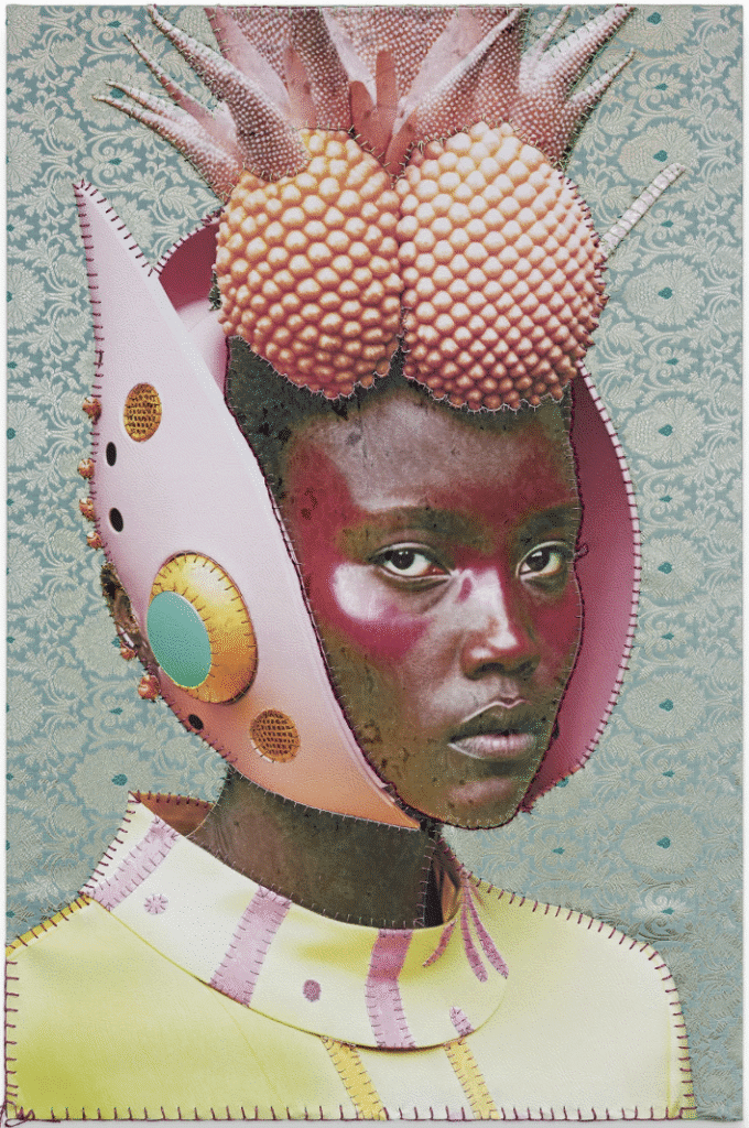 April Bey’s "Pineapple Portal Grower," 2025, at Tern Gallery