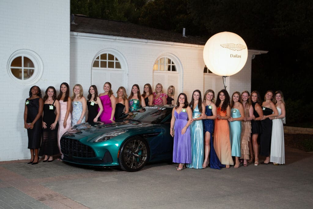 Dallas Symphony Orchestra League 2026 Debutantes with Aston Martin (Photo by Gittings)