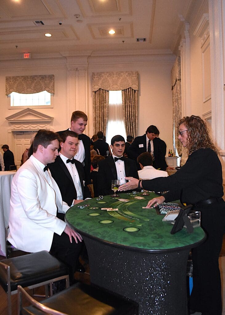 Carter Weigand, Mark Hardaway, Jack Schlafer, and Calder Sinak (Photo by Deborah Brown)