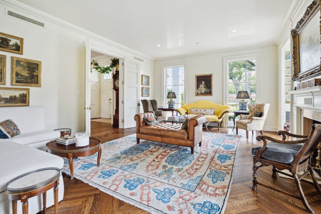 Interior designer Suzanne Druin-Stewart and husband Michael Stewart fell in love with Birdsall Briscoe home.