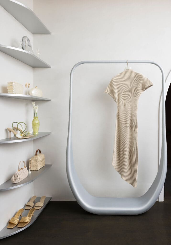 Currently, Cult Gaia occupies the shop-in-shop space during their one-year residency at MARKET. (Photo by Aaron Doughtery)