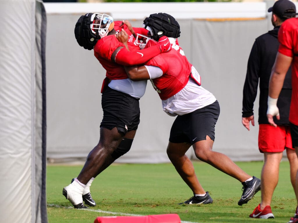Willie Fritz's University of Houston football team has much more depth and practices are more competitive in year two of his rebuild. (Photo by F. Carter Smith)