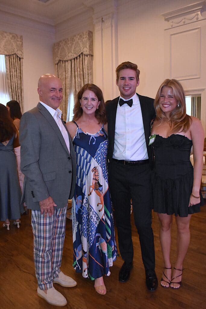 Randy, Angie, and John Bullard with Ashley Goldman (Photo by Deborah Brown)