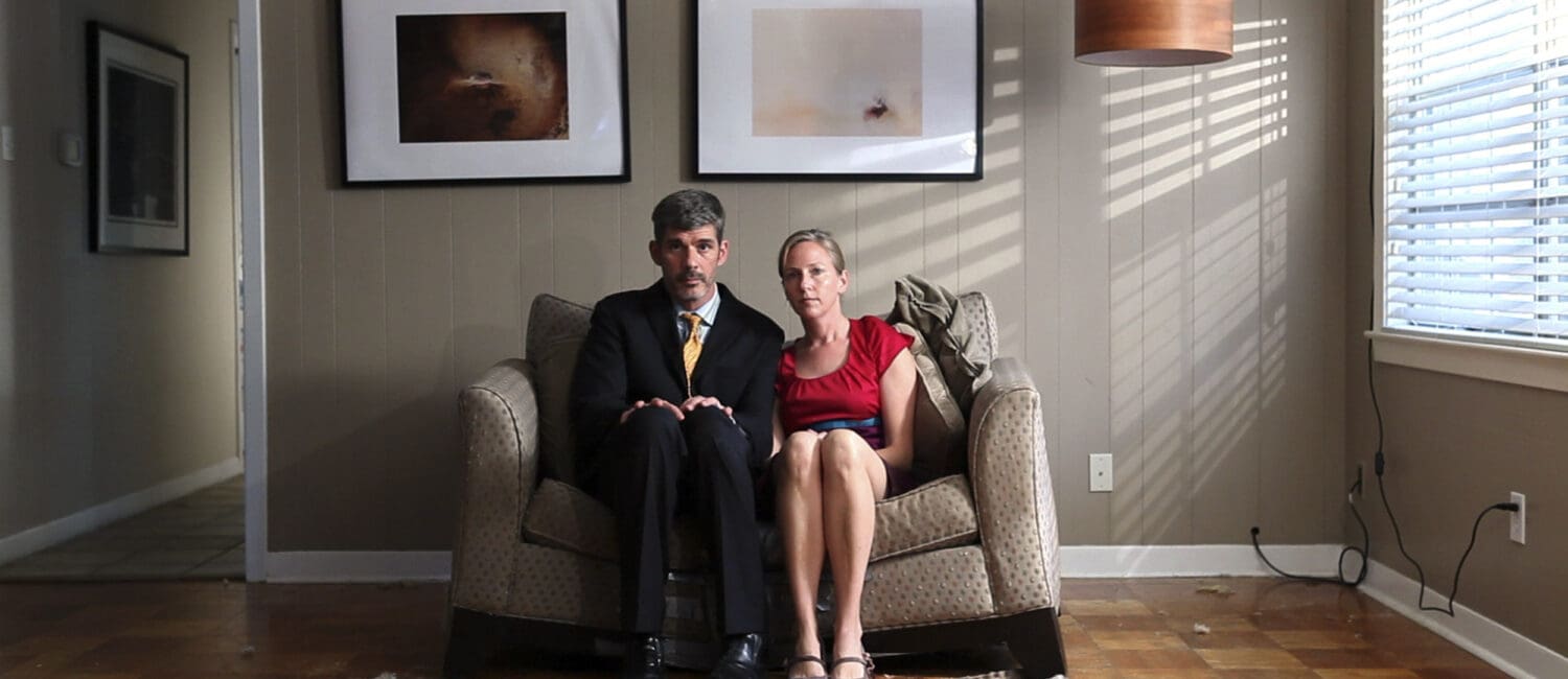 Hillerbrand+Magsamen created “DIY Love Seat” in 2012. (Photo courtesy Houston Center for Photography)