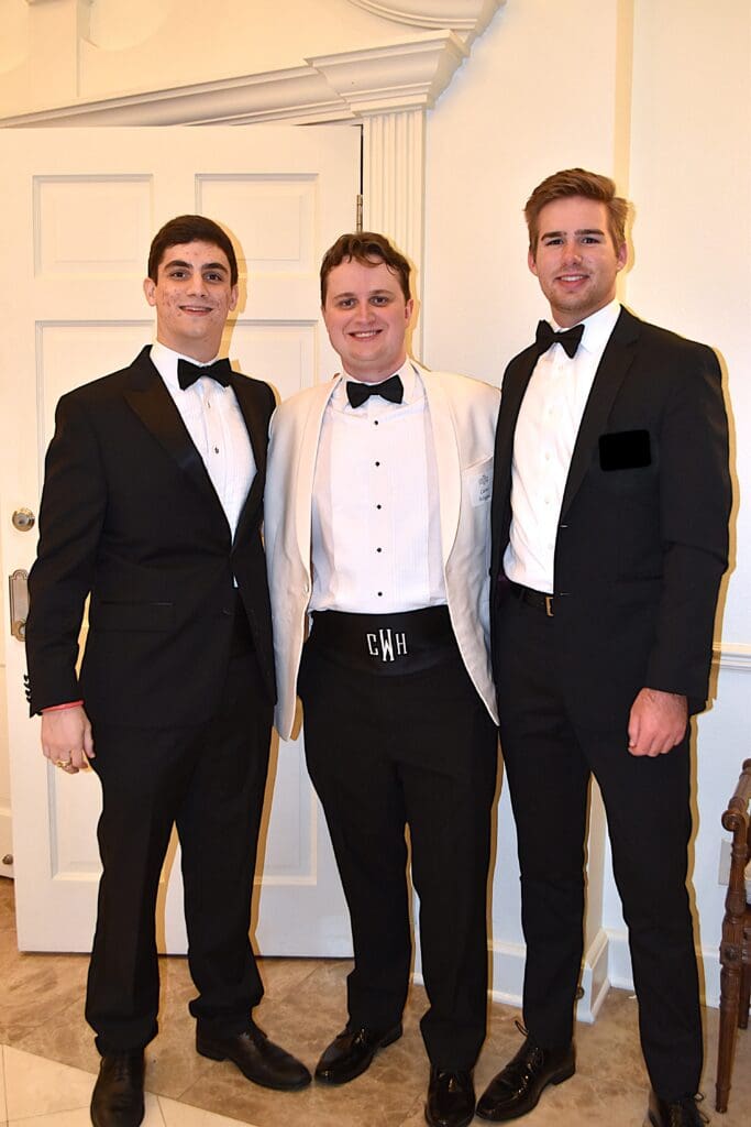 Calder Sinak, Carter Weigand, and John Bullard (Photo by Deborah Brown)