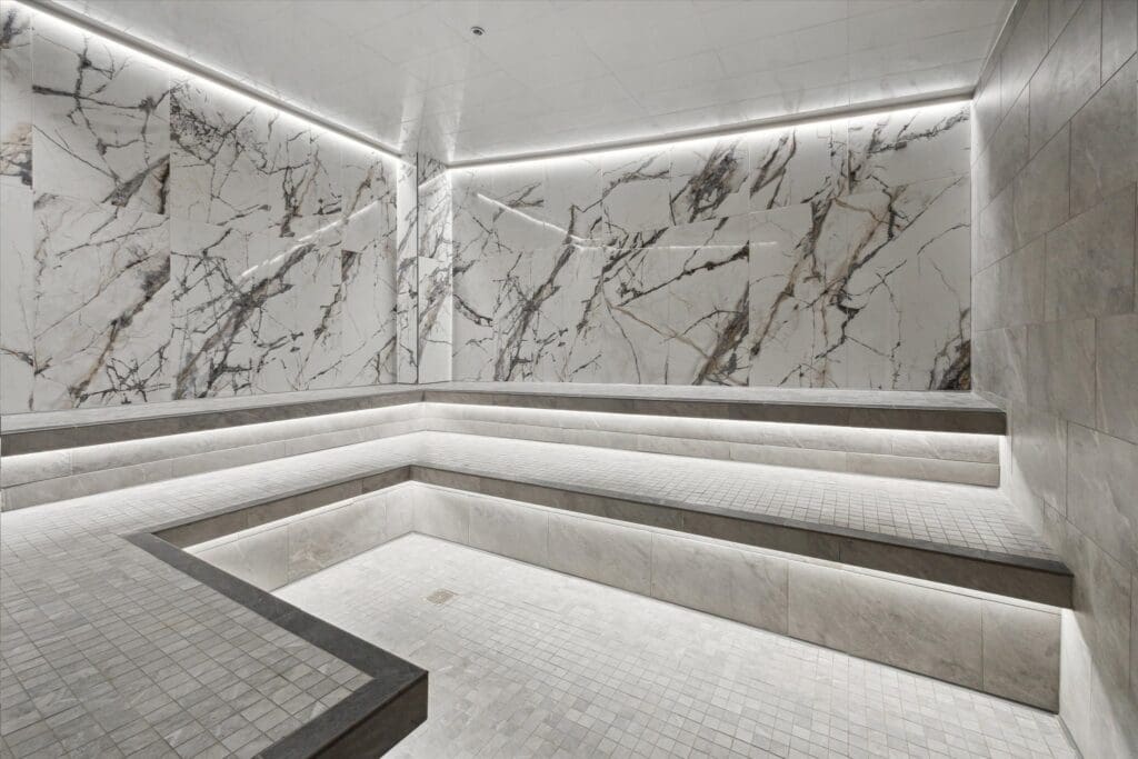 With Forney Construction as the general contractor and Fabiano Designs as the architects bringing the locker rooms to life, members enjoy a whole new look and feel. 