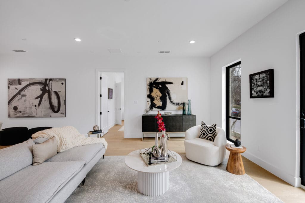 Leo Amaya, the Vice President of Dallas-based Crescent Estates Custom Homes, worked with designer Tanya Taylor to outfit the units with high-end finishes deserving of the esteemed Turtle Creek neighborhood. (Courtesy)
