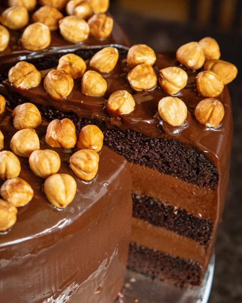 A massive slice of chocolate beet cake can be found at both of Chef Peja Krstic’s Dallas restaurants. (Courtesy)