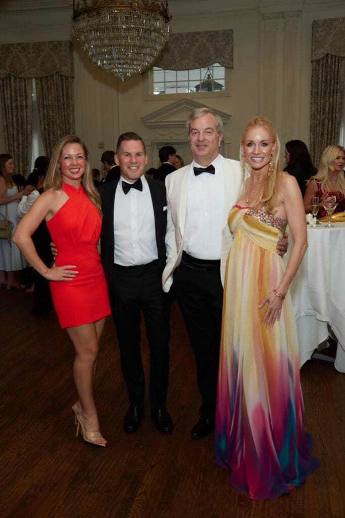 Emily and Cary Turner, John Griffiths, and Maggie Kipp (Photo by Gittings)