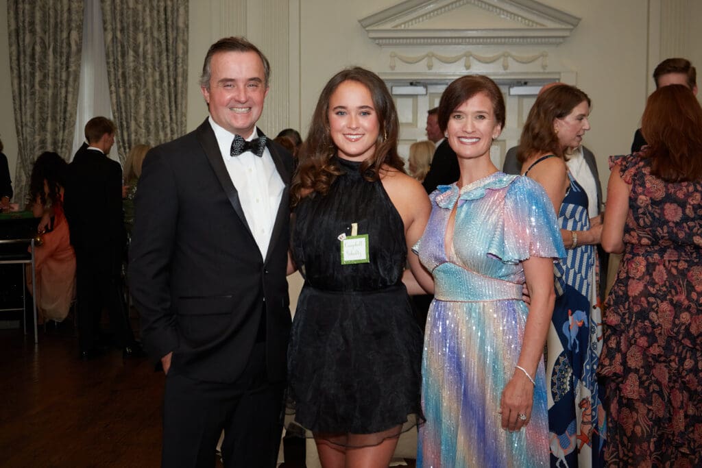 James, Campbell, and Ashley Schultz (Photo by Gittings)