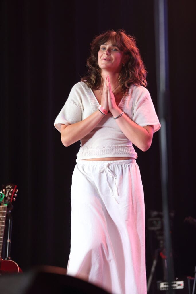 Annabel Dwyer: “I was feeling grateful for the opportunity to help and sad for the occasion.” (Courtesy CBS Texas)